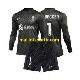 Maillot de Foot Liverpool Alisson Becker 1 Gardien Enfant Domicile 2024/25 ML